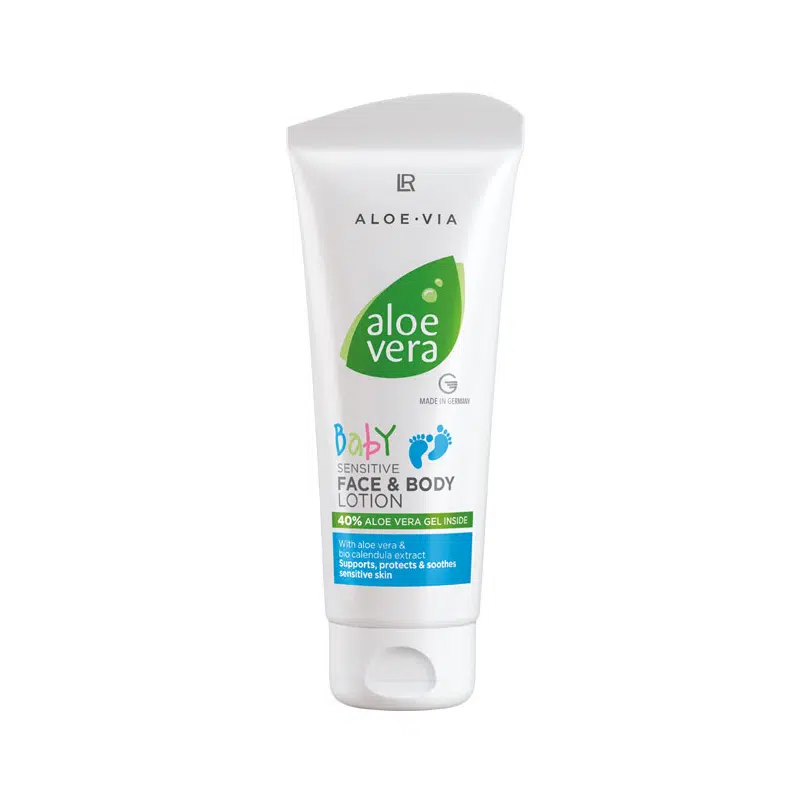 Лагідний лосьйон для обличчя та тіла малюків Aloe Vera Baby